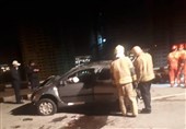 تصادف مرگبار پژو 206 با یک کشته و 2 زخمی در غرب تهران + تصاویر