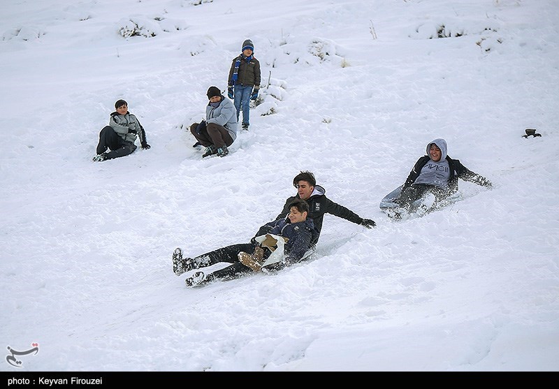 بارش برف پاییزی در آذربایجان شرقی به روایت تصویر
