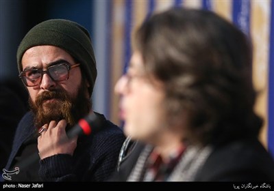 میرسعید مولویان بازیگر فیلم تومان در دومین روز سی و هشتمین جشنواره فیلم فجر