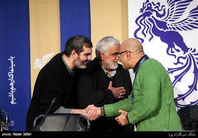 مرتضی فرشباف کارگردان فیلم تومان در دومین روز سی و هشتمین جشنواره فیلم فجر