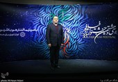 علیرضا تابش مدیرعامل بنیاد فارابی در دومین روز سی‌وهشتمین جشنواره فیلم فجر در پردیس سینمایی چارسو 