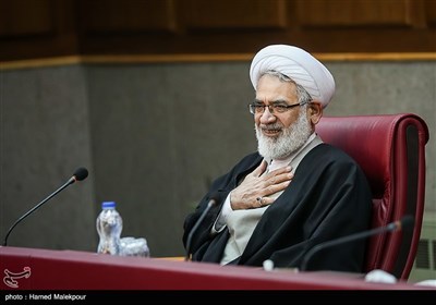 حجت‌الاسلام محمدجعفر منتظری دادستان کل کشور در جلسه شورای عالی قوه قضائیه