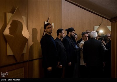 محمدجواد ظریف وزیر امور خارجه در جمع خبرنگاران