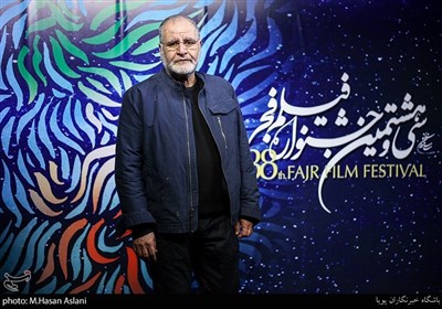 رسول صدرعاملی کارگردان در سومین روز سی و هشتمین جشنواره فیلم فجر در پردیس سینمایی چارسو