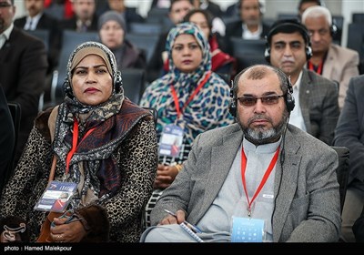 حضور مهمانان خارجی در مراسم افتتاحیه چهارمین نمایشگاه توانمندی‌های صادراتی ایران (Iran Expo)