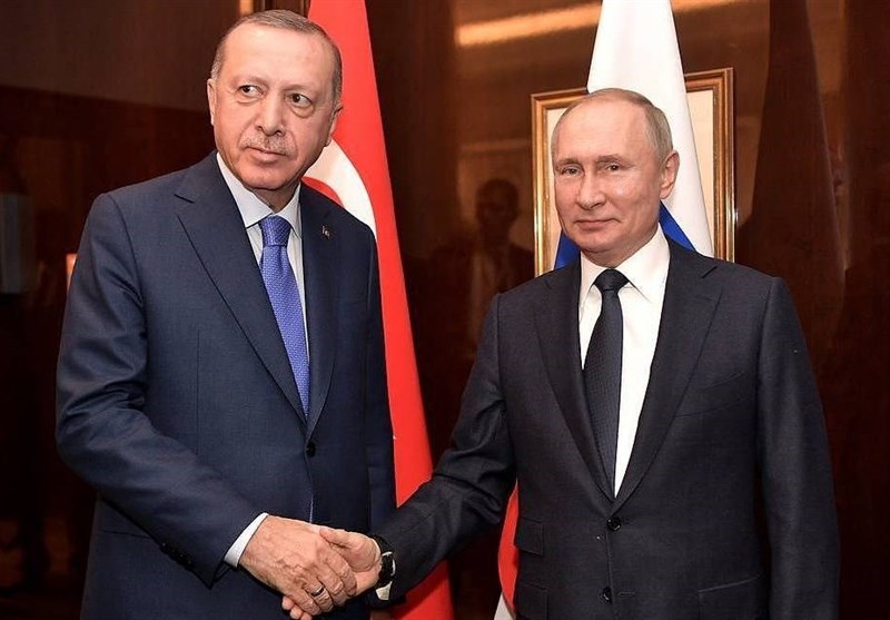 گفتگوی پوتین و اردوغان درباره موضوعات دوجانبه و منطقه‌ای