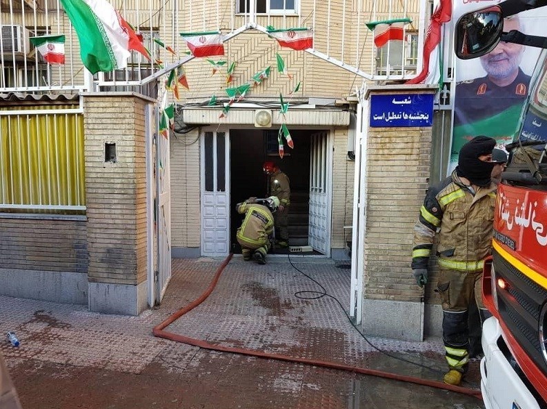 آتش‌نشانی , سازمان آتش‌نشانی تهران , آتش‌سوزی , 