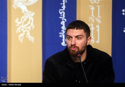 امیرحسین فتحی در نشست خبری فیلم کشتارگاه