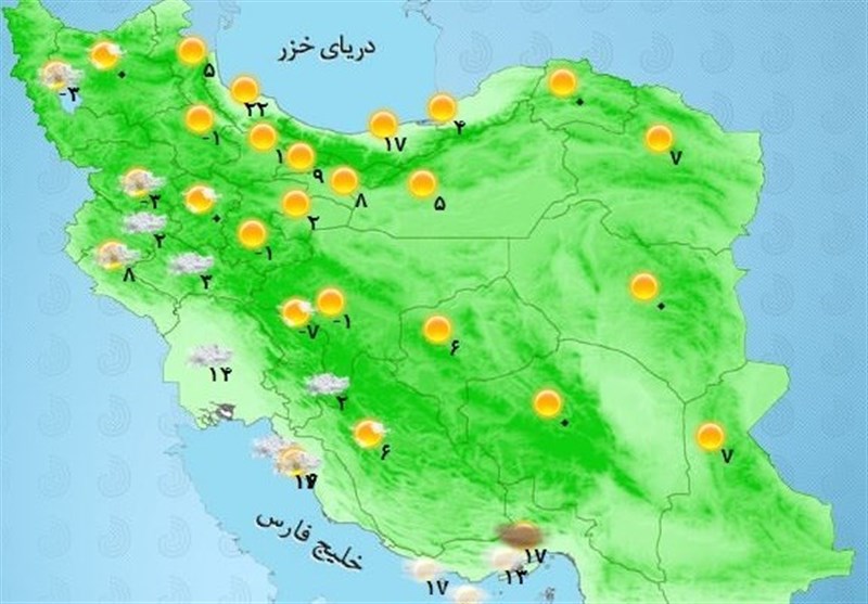 حاکمیت هوای سرد زمستانی توام با وزش باد در استان اردبیل؛ اوج بارش‌ها در روزهای یکشنبه و دوشنبه
