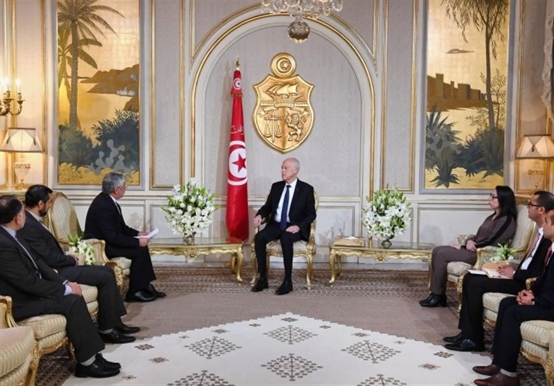 تونس| دیدار سفیر جدید ایران با «قیس سعید»+ عکس