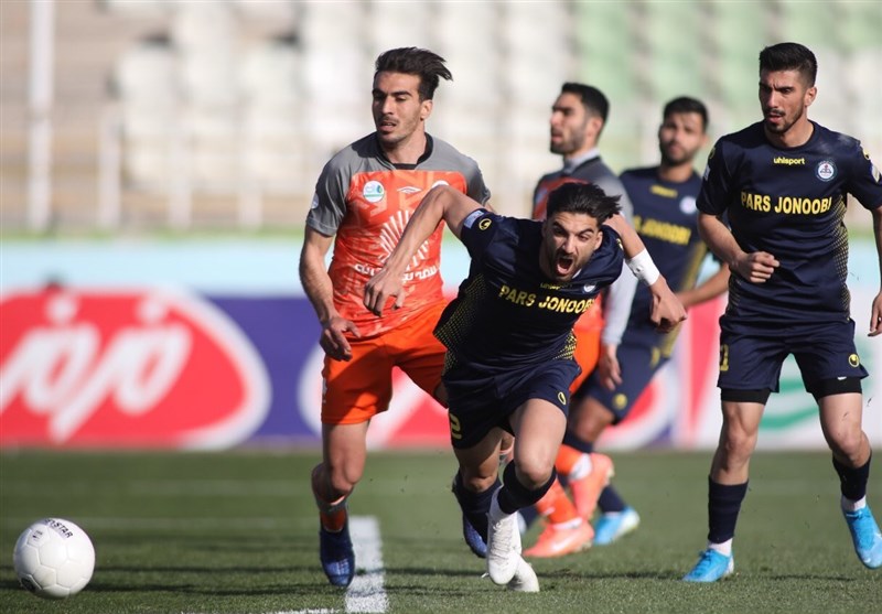 لیگ برتر فوتبال| تساوی یک نیمه‌ای سایپا و پارس جنوبی