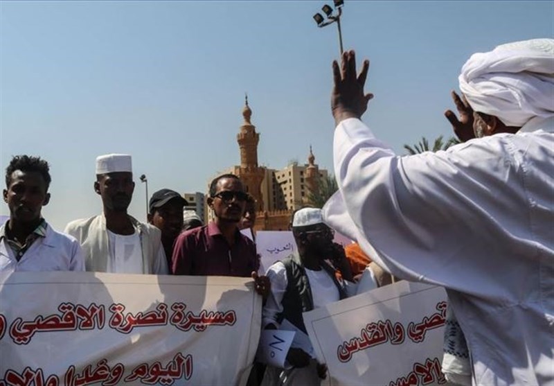 سودان|تظاهرات مردمی در محکومیت دیدار البرهان با نتانیاهو/ «آمریکایی‌ها هرگز بر ما حاکم نخواهند شد»