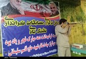 مسابقات تیراندازی دهه فجر یادبود شهید سلیمانی در کرمان برگزار شد + تصاویر
