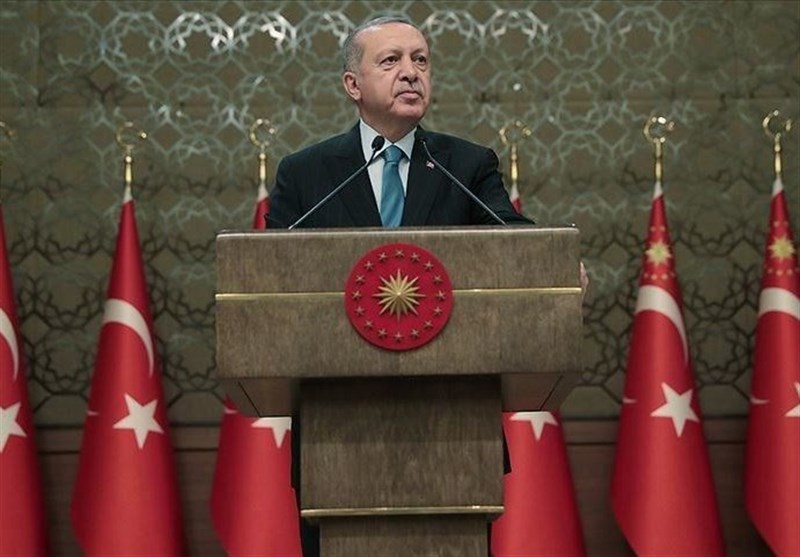 اردوغان: پس از تماس با مرکل، ماکرون و پوتین نقشه راه‌ ترکیه را مشخص کردیم