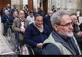 تجدید میثاق جانبازان با آرمان‌های امام خمینی(ره)