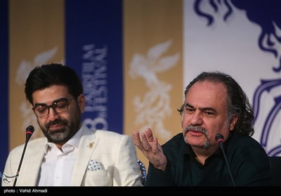 کیوان علیمحمدی کارگردان در نشست خبری فیلم سینما شهر قصه