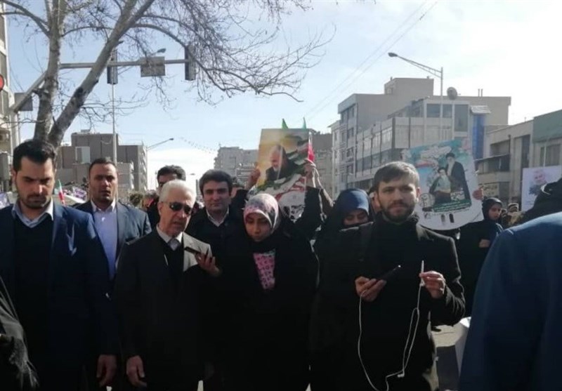 حضور مسئولان آموزش عالی در راهپیمایی 22 بهمن+عکس