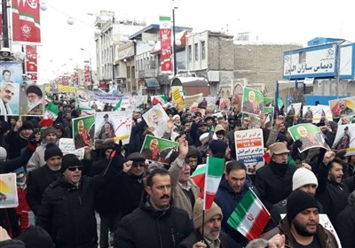 حماسه باشکوه زنجانیها در یومالله 22 بهمن + تصاویر