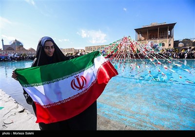راهپیمایی 22 بهمن در اصفهان 
