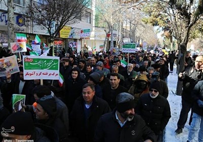  بازتاب راهپیمایی باشکوه ۲۲ بهمن| ریانووستی: راهپیمایی‌های گسترده در سالگرد پیروزی انقلاب برگزار شد 