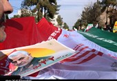 راهپیمایی با شکوه 22 بهمن در کرمان/ پایتخت مقاومت اسلامی یکپارچه مرگ بر آمریکا شد + فیلم و تصاویر