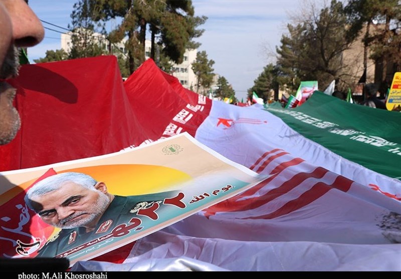 راهپیمایی با شکوه 22 بهمن در کرمان/ پایتخت مقاومت اسلامی یکپارچه مرگ بر آمریکا شد + فیلم و تصاویر