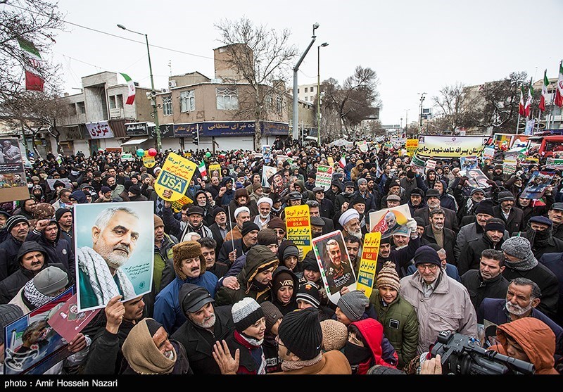 Qazvin rallies