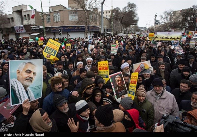 دهه فجر انقلاب اسلامی , راهپیمایی 22 بهمن , شهید سپهبد قاسم سلیمانی , 