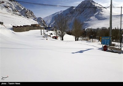 Iranian City of Khalkhal Blanketed by Heavy Snow