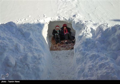 Iranian City of Khalkhal Blanketed by Heavy Snow