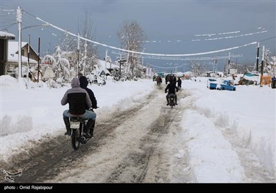 برف در روستاهای کلاچای و رحیم آباد گیلان