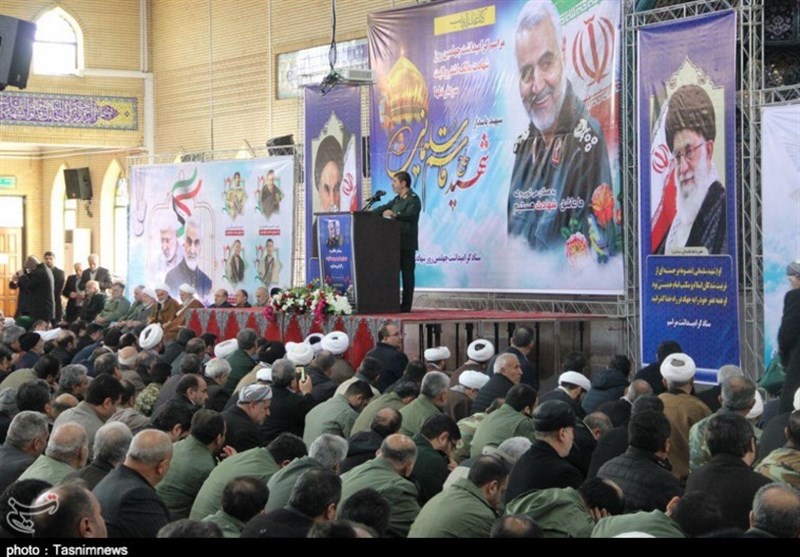 ایران؛ مدافع حرم شہید جنرل سلیمانی اور ان کےرفقا کا چہلم+ تصاویر
