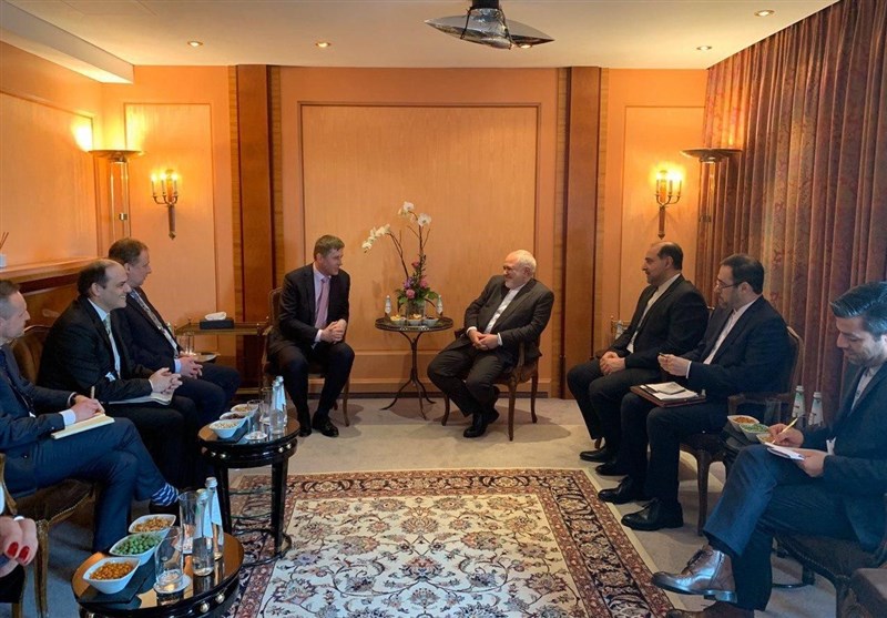 دیدار ظریف و وزیر خارجه جمهوری چک در مونیخ