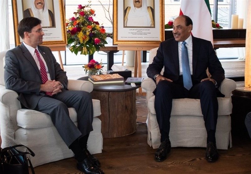 دیدار وزیر دفاع آمریکا و نخست‌وزیر کویت در حاشیه کنفرانس مونیخ