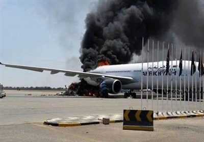  حمله موشکی ارتش خلیفه حفتر به فرودگاهی در طرابلس 
