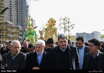 آیین بهره برداری از 55 پروژه مدیریت شهری در منطقه 22 تهران