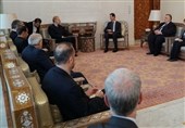 دیدار لاریجانی با بشار اسد در دمشق/ ملت سوریه مصمم به پاکسازی کامل کشورشان از لوث تروریسم هستند