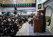 سخنرانی حجت‌الاسلام سیدابراهیم رئیسی رئیس قوه قضائیه‌ در جمع خانواده‌های جانباختگان تشییع پیکر شهید قاسم سلیمانی در کرمان