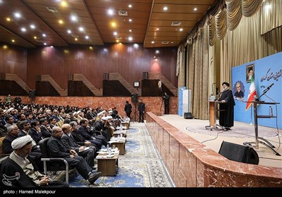 سخنرانی حجت‌الاسلام سید‌ ابراهیم رئیسی رئیس قوه قضائیه در دیدار قضات و کارکنان دستگاه قضایی کرمان
