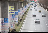 اصفهان| نصب آگهیهای تبلیغاتی روی علائم راهنمایی و رانندگی خلاف قانون است