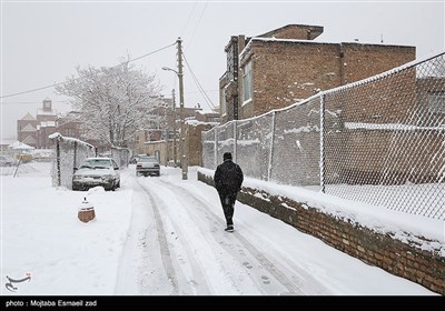 بارش برف در ارومیه