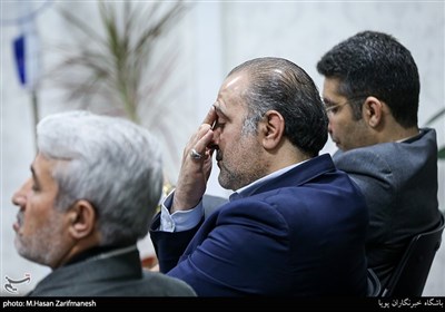 جلسه رسیدگی به اتهامات مجید عادلیان و احسان خادم( ششمین پرونده بانک سرمایه)