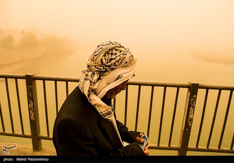 گرد و خاک همچنان میهمان آسمان خوزستان؛ افزایش 43 برابری ریزگردها در برخی مناطق
