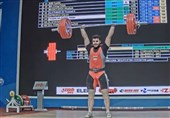 وزنه‌برداری جوانان آسیا| نایب قهرمانی افشین طاهری با یک طلا و دو نقره