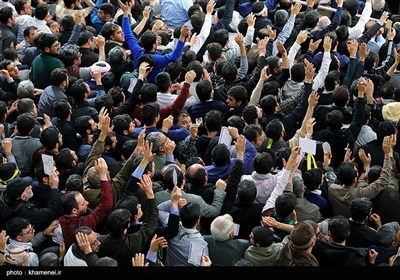 دیدارهزاران نفر از مردم آذربایجان‌شرقی با رهبر معظم انقلاب اسلامی