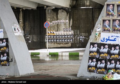 تبلیغات نامزدهای انتخابات مجلس در ارومیه