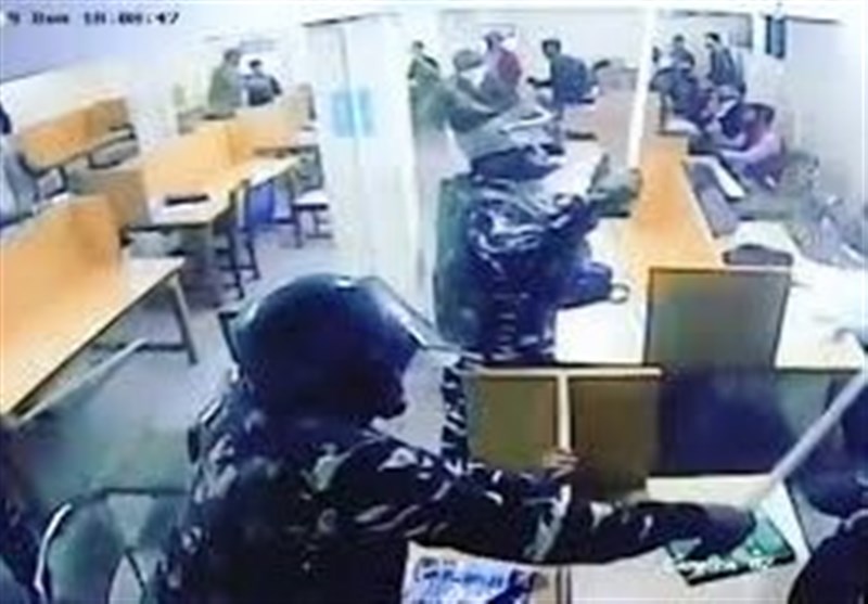 CCTV Footage Shows Police Raiding Students at Indian University