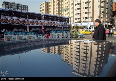 تبلیغات نامزدهای انتخابات مجلس در تهران