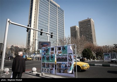 تبلیغات نامزدهای انتخابات مجلس در تهران