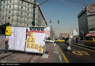 تبلیغات نامزدهای انتخابات مجلس در تهران